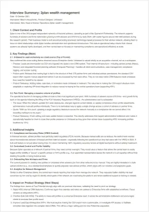 Саммари интервью с 2plan wealth management, 16 октября 2021
